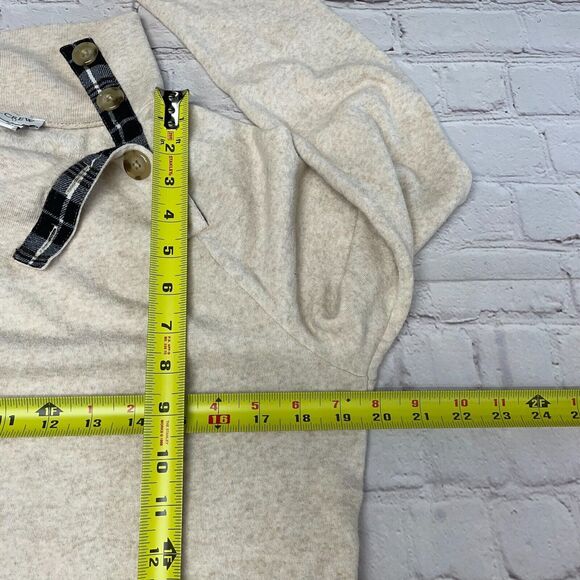 J Crew Women Long Sleeve Sweater Top Size Small Cotton Blend B328 -3 - Picture 4 of 15